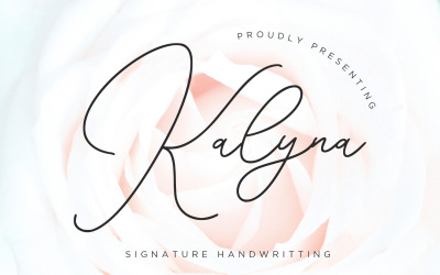 Рукописный шрифт Kalyna Signature