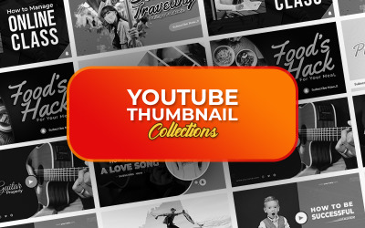 Youtube indexkép PSD sablon