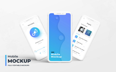 Mockup di prodotto mobile