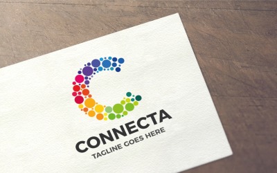 Letter C - Connecta Logo Template