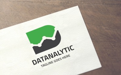 Letter D - Datanalytic Logo Template