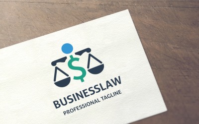 Szablon Logo prawa gospodarczego