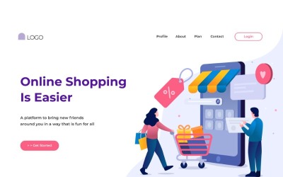 ILP 34 Online-shopping är enklare - Illustration