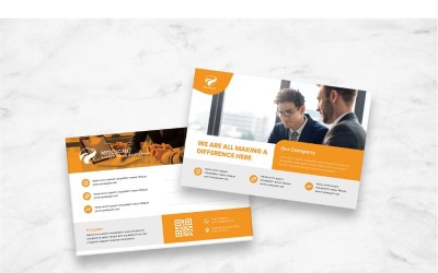 Postal ArticScale - Plantilla de identidad corporativa