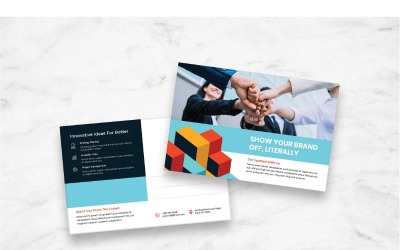 Postcard Innovative Idea - Corporate Identity Template