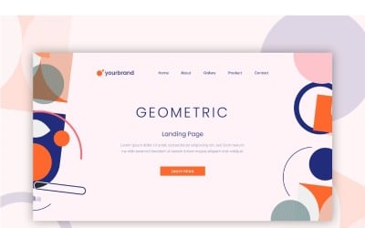 Fondo abstracto blanco y naranja