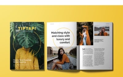 Modello di rivista Tiptap MG15