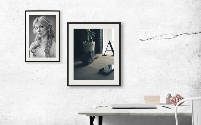 Fotoğraf Çerçevesi Ürün Mockup'ı