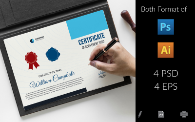 Zaman Achievement Certificate Template