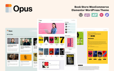 OPUS - Buchhandlung WooCommerce Theme