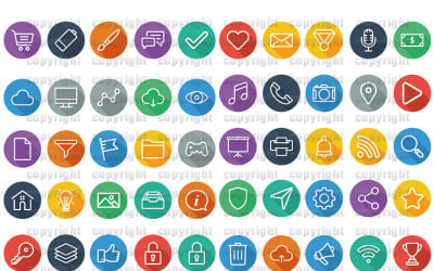 50 professionele web icon set