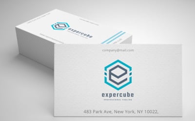 Expert Cube Logo Template