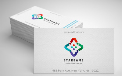 Star Game Logo Template