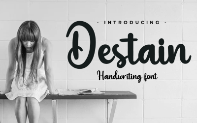 Destain Font