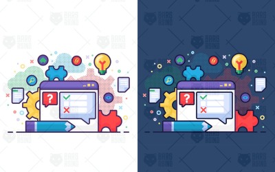 Analyseconcept - illustratie