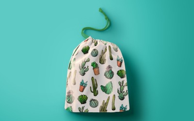 Mexican Cactus Pattern