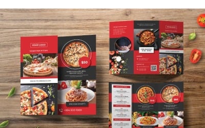 Trifold Pizza 2 - Corporate Identity Template