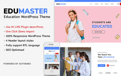 Education WordPress Theme | EduMaster WordPress Theme
