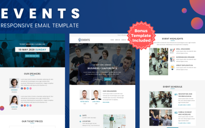 Events – Multipurpose Responsive Email Newsletter Template