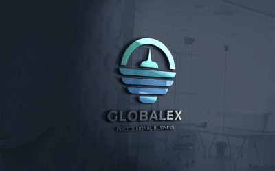 Global Business Logo Template