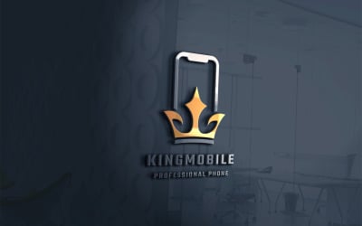 King Mobile Logo Template