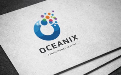 Oceanica Letter Logo Template