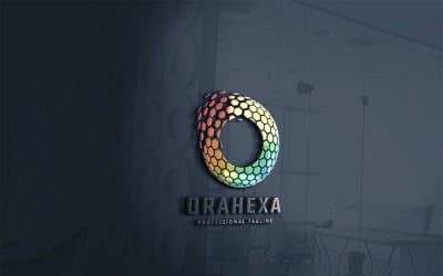 Orahexa Letter Logo Template