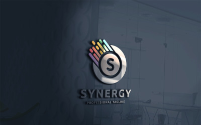 Synergy S Logo Şablonu