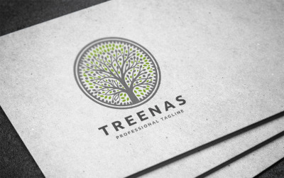 Treenas Logo Template