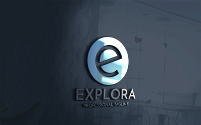 Letter E Logo Template