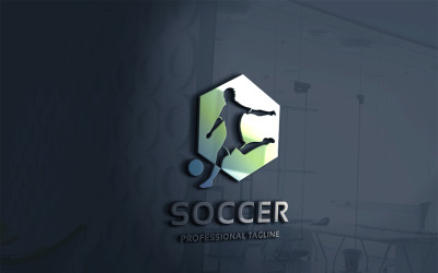 Voetbal Logo sjabloon