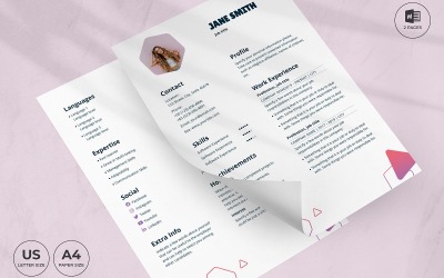Pet Care Worker CV Resume Template