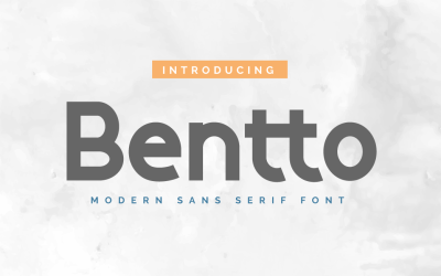 Bentto Font
