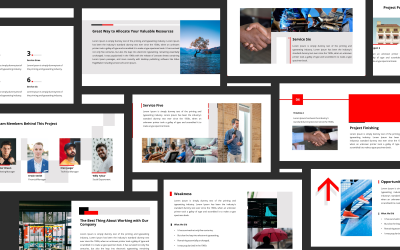 Modèle PowerPoint de présentation PPT Maxima