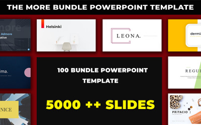Шаблон PowerPoint для презентаций More Bundle