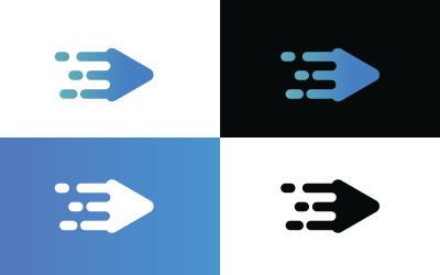 Melting Play Logo Template