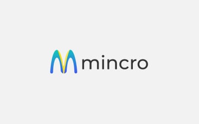 Modelo de logotipo da letra M