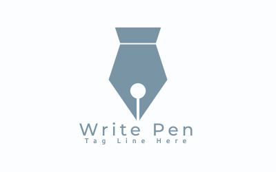 Skriv pennlogotypmall