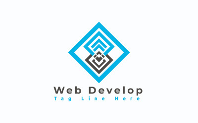 Webbutvecklarlogomall