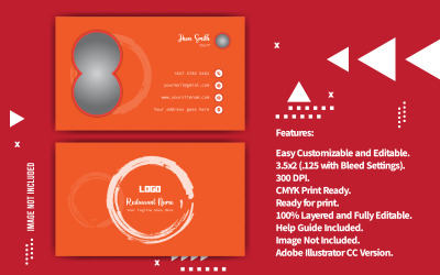 Creative Business Card Design - Corporate Identity Template