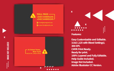 Restaurant Card Design