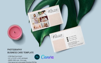 Photographer Business Card Design Template