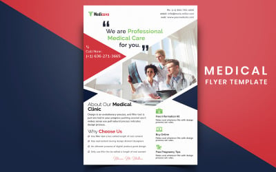 Quidit - Medical Flyer Design - Corporate Identity Template