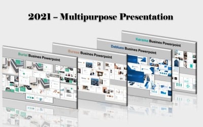 Modelo de pacote multiuso para PowerPoint