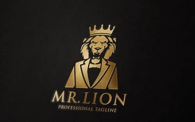 Bay Aslan Logo şablonu