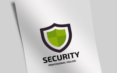 Modello di logo di sicurezza