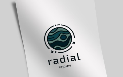 Radial Logo Template