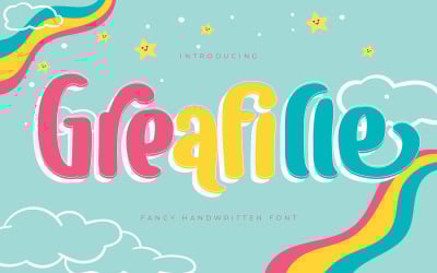 Greafille | Fancy Handwritten Font