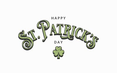 Patrick Day Card. - Szablon tożsamości korporacyjnej