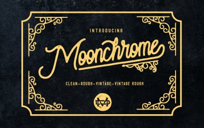 Carattere Moonchrome